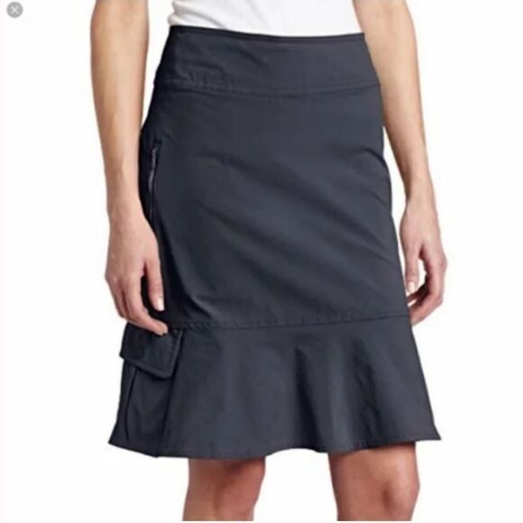 Royal Robbins Dresses & Skirts - EUC ROYAL ROBBINS BLACK DISCOVERY SKIRT SIZE 4